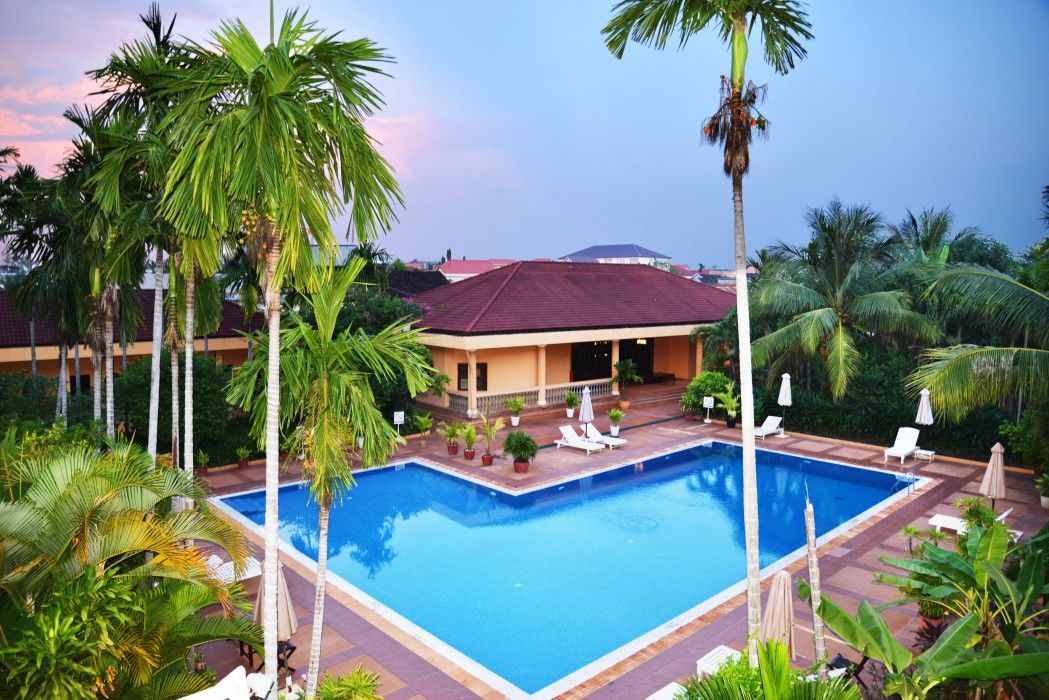 Angkor Hotel Sziemreap Kültér fotó
